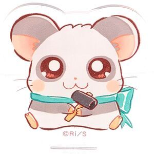 Panda - Hamtaro Green Scarf Acrylic Stand